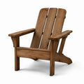 Sedia Adirondack in legno di pino marrone
