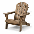 Sedia Adirondack in legno massiccio di pino