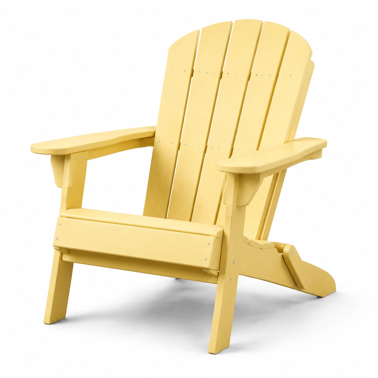 Sedia Adirondack in Legno Giallo