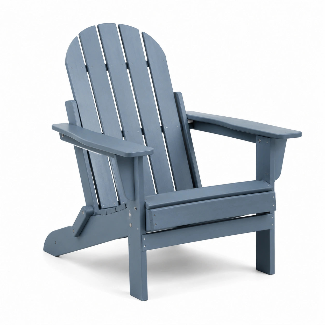 Sedia Adir ondeck in Legno Blu per Esterni